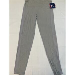 Champion Pants Women's Large Grey‎ Leggings Yoga Work Out Gym Athleisure Lounge